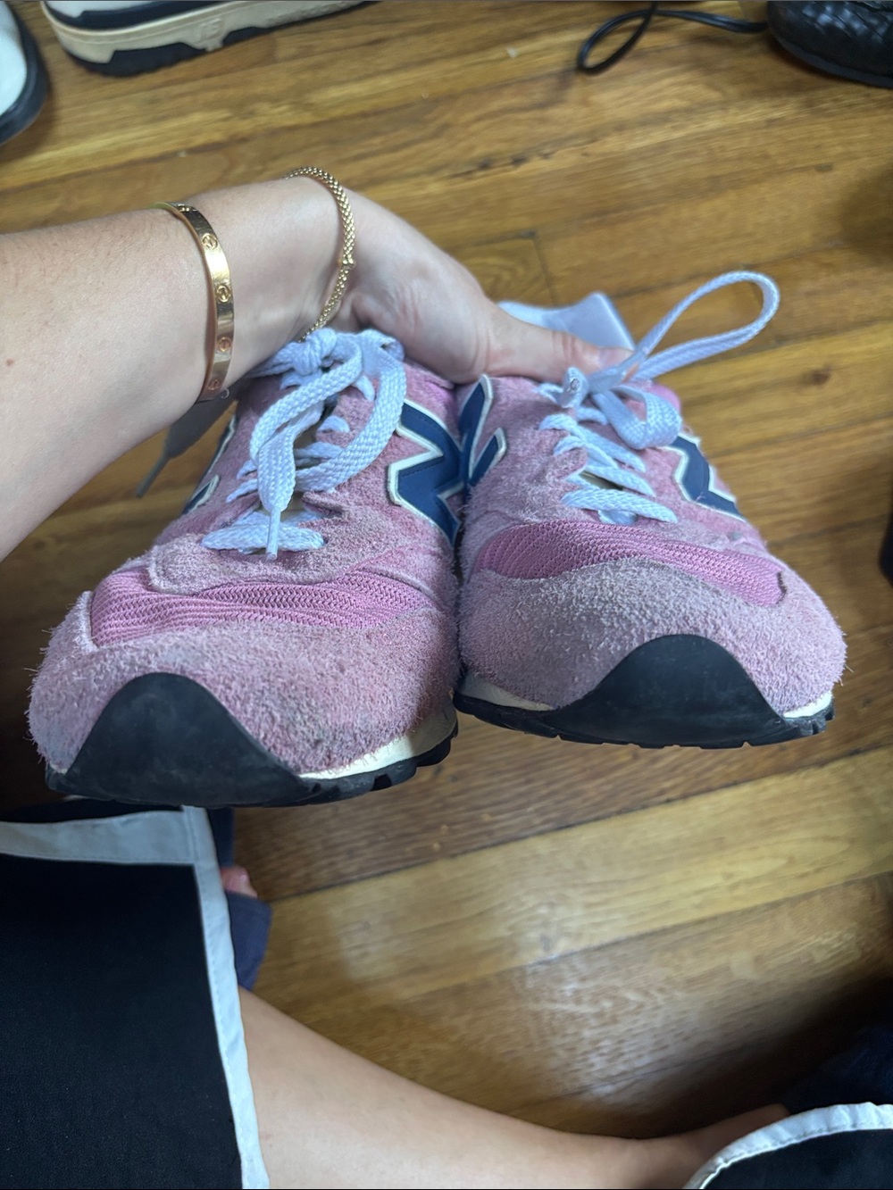New Balance x Aime Leon Dore Pink Men’s Sneakers - Picture 7 of 7